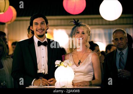 ADAM DRIVER, MACKENZIE DAVIS, CE QUI SI, 2013 Banque D'Images