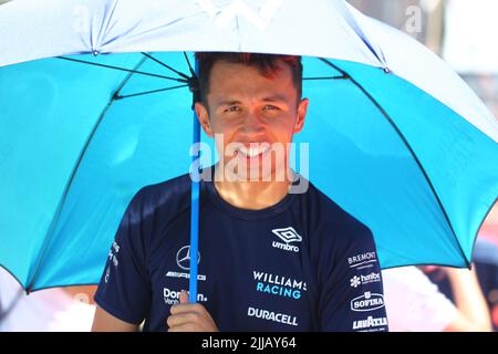 Le Castellet, France. 24th juillet 2022. LE CASTELLET, FRANCE, circuit Paul Ricard 24. JUILLET 2022; #23, Alexander Albon, THAI, Team Williams F1. Grand Prix de FORMULE 1 de FRANCE, F1 GP 2022, Grand Prix de Formule 1 - Formel 1 Grosser Preis von Frankreich - 24. JUILLET 2022, image payante, Copyright © Christian BAUDAT/ATP images (BAUDAT Christian/ATP/SPP) crédit: SPP Sport Press photo. /Alamy Live News Banque D'Images