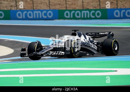 Le Castellet, Frankreich. 22nd juillet 2022. 07/22/2022, circuit Paul Ricard, le Castellet, FORMULE 1 LENOVO GRAND PRIX DE FRANCE 2021, sur la photo Pierre Gasly (FRA), Scuderia AlphaTauri crédit: dpa/Alay Live News Banque D'Images