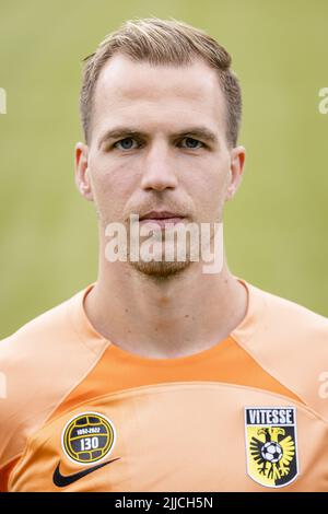 ARNHEM - pays-Bas, 2022-07-25 14:34:54 ARNHEM - Jeroen Houwen pendant la journée annuelle de presse photo du club de football vitesse à l'entraînement Papendal. ANP SEM VAN DER WAL pays-bas sortie - belgique sortie Banque D'Images