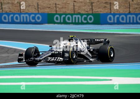 Le Castellet, Frankreich. 22nd juillet 2022. 22 juillet 2022, circuit Paul Ricard, le Castellet, FORMULE 1 GRAND PRIX DE FRANCE 2021 DE LENOVO, sur la photo Yuki Tsunoda (JPN), Scuderia AlphaTauri crédit: dpa/Alay Live News Banque D'Images