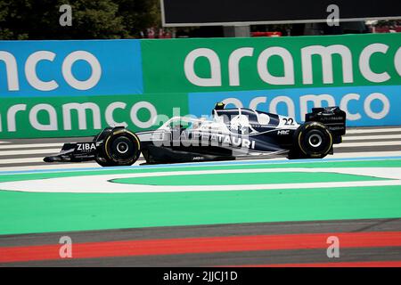 Le Castellet, Frankreich. 22nd juillet 2022. 22 juillet 2022, circuit Paul Ricard, le Castellet, FORMULE 1 GRAND PRIX DE FRANCE 2021 DE LENOVO, sur la photo Yuki Tsunoda (JPN), Scuderia AlphaTauri crédit: dpa/Alay Live News Banque D'Images