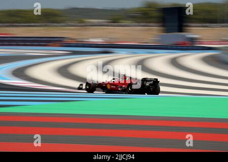 Le Castellet, Frankreich. 22nd juillet 2022. 22 juillet 2022, circuit Paul Ricard, le Castellet, FORMULE 1 GRAND PRIX DE FRANCE 2021 de LENOVO, sur la photo Charles Leclerc (MCO), Scuderia Ferrari crédit: dpa/Alay Live News Banque D'Images