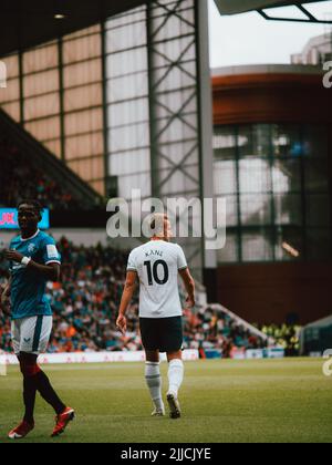 Rangers contre Tottenham Banque D'Images