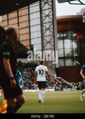 Rangers contre Tottenham Banque D'Images