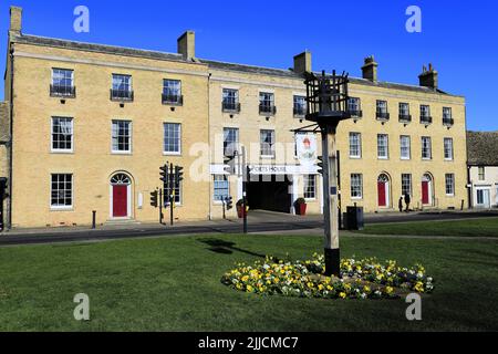 The Poets House, St Marys Street, Ely City, Cambridgeshire, Angleterre, ROYAUME-UNI Banque D'Images