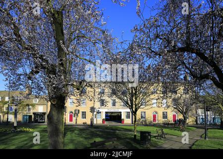 The Poets House, St Marys Street, Ely City, Cambridgeshire, Angleterre, ROYAUME-UNI Banque D'Images