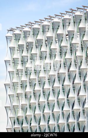 Londres, Angleterre, Royaume-Uni - Ambassade des États-Unis par Kieran Timberlake Banque D'Images