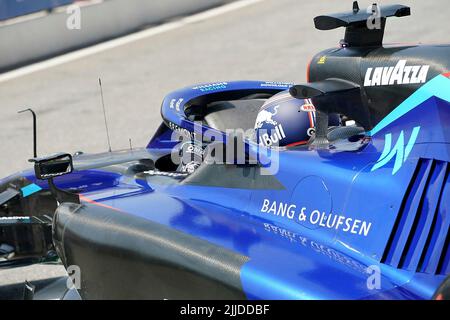 Le Castellet, Frankreich. 23rd juillet 2022. 23 juillet 2022, circuit Paul Ricard, le Castellet, FORMULE 1 GRAND PRIX DE FRANCE 2021 DE LENOVO, sur la photo Alexander Albon (GBR), Williams Racing Credit: dpa/Alay Live News Banque D'Images