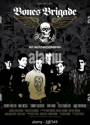 POSTER DE FILM, BONES BRIGADE: UNE AUTOBIOGRAPHIE, 2012 Banque D'Images