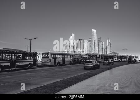 Horizon de Puerto madero Buenos Aires, Argentine, juillet 12 2022 Banque D'Images