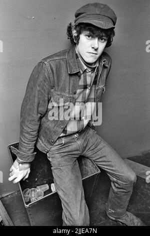 DONOVAN chanteur de folk écossais en février 1965. Photo : Tony Gale Banque D'Images