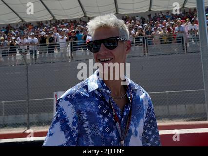 Le Castellet, Frankreich. 24th juillet 2022. 24 juillet 2022, circuit Paul Ricard, le Castellet, FORMULE 1 GRAND PRIX DE FRANCE 2022 DE LENOVO, sur la photo pilote de MotoGP Fabio Quartararo crédit: dpa/Alay Live News Banque D'Images