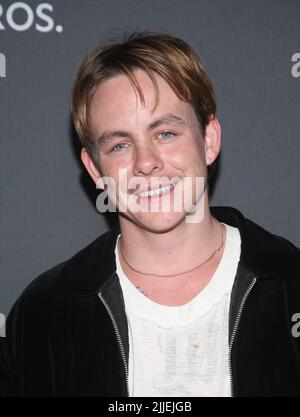 21 juillet 2022 - Los Angeles, Californie - Leo Baker. 2022 Outfest Festival du film LGBTQ+ de Los Angeles - première mondiale de Netflix's 'Stay on Board: The Leo Baker Story'' au DGA Theatre de Los Angeles. (Image de crédit : © FS/AdMedia via ZUMA Press Wire) Banque D'Images