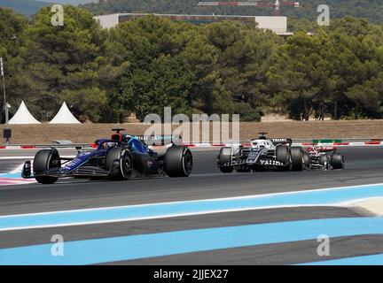 24.07.2022, circuit Paul Ricard, le Castellet, FORMULE 1 LENOVO GRAND PRIX DE FRANCE 2022 , im Bild Alexander Albon (GBR), Williams Racing, Pierre GA Banque D'Images