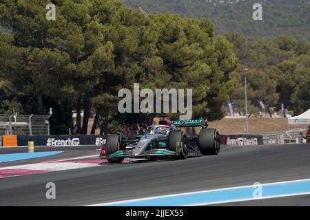 24.07.2022, circuit Paul Ricard, le Castellet, FORMULE 1 LENOVO GRAND PRIX DE FRANCE 2022 , im Bild George Russell (GBR), Mercedes-AMG Petronas Formu Banque D'Images