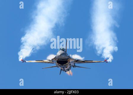 Armée de l'air belge 31 Escadron du tigre F-16 Banque D'Images