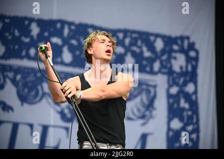 24 juillet 2022, Sheffield, Yorkshire du Sud, U.K: Équipe sportive se présentant au Festival des tramways , Royaume-Uni , 24.07.2022 (Credit image: © Robin Burns/ZUMA Press Wire) Banque D'Images