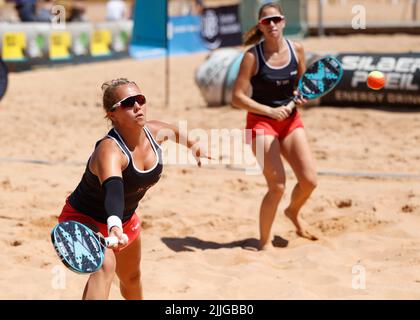 Championnats de tennis de plage à Munich/Allemagne Banque D'Images