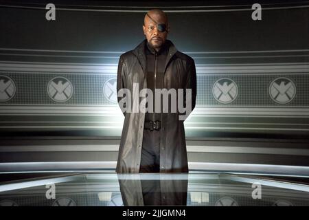 SAMUEL L. JACKSON, LES AVENGERS, 2012 Banque D'Images