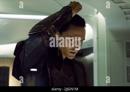 TOM HIDDLESTON, THE AVENGERS, 2012 Banque D'Images