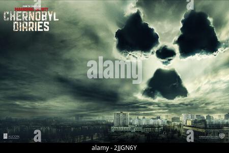 POSTER DE FILM, JOURNAUX DE TCHERNOBYL, 2012 Banque D'Images