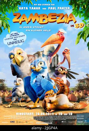 AFFICHE KAI, ZAMBEZIA, 2012 Banque D'Images