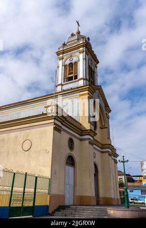 La Cathédrale de l'Immaculée conception ou Cathédrale de l'Iquique à Iquique, Chili. Banque D'Images