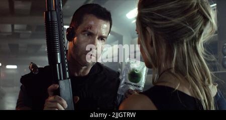 GUY PEARCE, Maggie Grace, lock-out, 2012 Banque D'Images