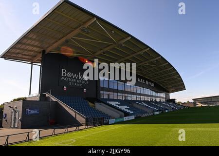 Vue générale du parc Kellamergh, stade de l'AFC Fylde Banque D'Images