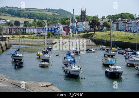 Le port de Aberaeron, Ceredigion, pays de Galles Banque D'Images