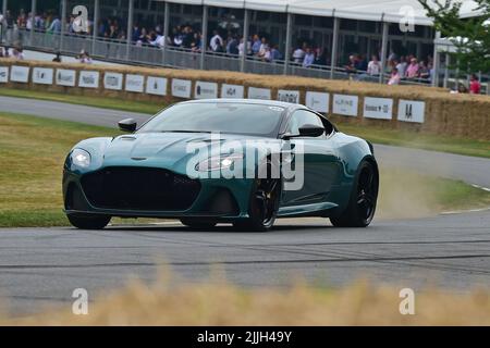 Aston Martin DBS Superleggera, Michelin Supercar Run, une occasion de voir, entendre et se rapprocher des voitures les plus prestigieuses au monde, et pour un lu Banque D'Images