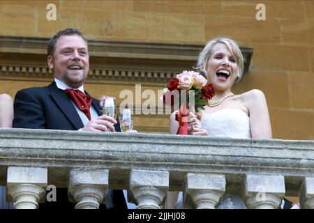 RUFUS HOUND, LUCY PUNCH, la vidéo de mariage, 2012 Banque D'Images