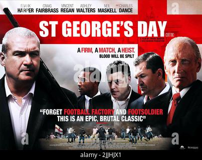 HARPER,WALTERS,REGAN,FAIRBRASS,POSTER, ST GEORGE'S DAY 2012 Banque D'Images