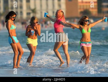 HUDGENS,BENSON,KORINE,GOMEZ, BRISE-ROCHES, 2012 Banque D'Images