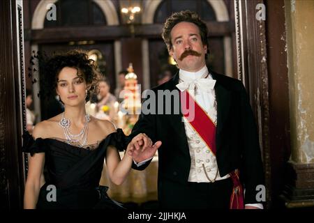 KNIGHTLEY, MACFADYEN, ANNA KARENINA, 2012 Banque D'Images