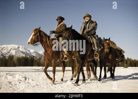 JAMIE FOXX, Christoph Waltz, DJANGO UNCHAINED, 2012 Banque D'Images