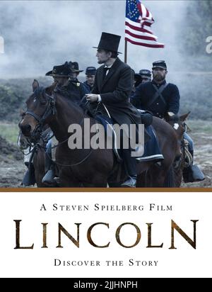 DANIEL DAY-LEWIS AFFICHE, LINCOLN, 2012 Banque D'Images