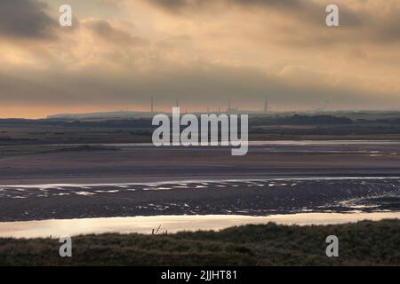 Usine de retraitement nucléaire de Sellafield, West Cumbria, Royaume-Uni Banque D'Images