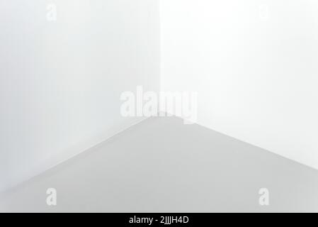 Pièce vide avec perspective et coin ou angle Banque D'Images