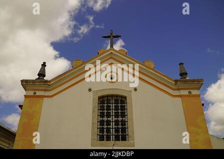 L'église de Santo Antonio da Torre Velha Banque D'Images