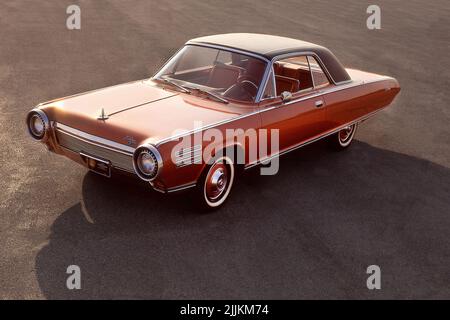 1963 Chrysler turbine Banque D'Images