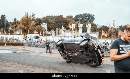 L'équipe action Sport de Lagrin en Allemagne Banque D'Images