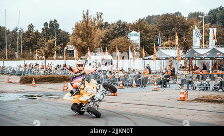 L'équipe action Sport de Lagrin en Allemagne Banque D'Images