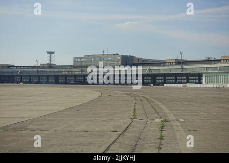 Berlin, Flughafen Tempelhof, Flughafengebäude, 1936-1941 Banque D'Images