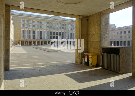 Berlin, Flughafen Tempelhof, Flughafengebäude, 1936-1941 Banque D'Images