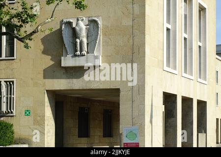 Berlin, Flughafen Tempelhof, Flughafengebäude, 1936-1941, NS-Reichsadler Banque D'Images