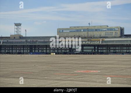 Berlin, Flughafen Tempelhof, Flughafengebäude, 1936-1941 Banque D'Images