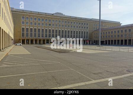 Berlin, Flughafen Tempelhof, Flughafengebäude, 1936-1941 Banque D'Images