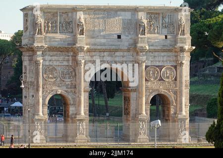 ROM, Forum Romanum, via Triumphalis, Konstantinsbogen // Rome, Forum Romanum, Via Triumphalis, Arco di Costantino Banque D'Images